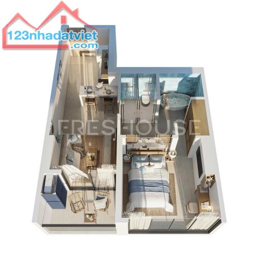 Sở hữu ngay căn hộ view biển. cách biển chỉ vài bước chân. Booking sớm chỉ với 50tr - 2
