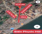 khách bỏ cọc nên được giá hời lô đất cách biển Phước Hải đúng 1km giá tốt chỉ 1,35 tỷ