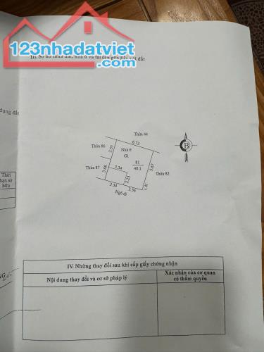 Bán nhà cấp 4 nhà vuông vắn hướng nam mát mẻ ngõ điện biên phủ bình hàn tp hải dương