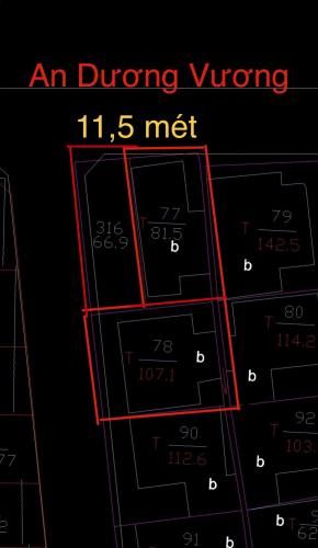 Bán 255m2 Đất Lô Góc Rất Đẹp kinh doanh mặt đường An Dương Vương - Trường Thi - 2