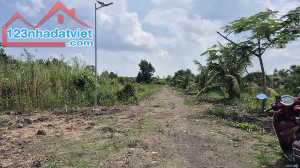 Bán đất 28.3x34m , ( tổng 1692m2) đường ô tô, xã Hựu Thạnh, Đức Hòa, Long An.Giá bán 2 tỷ. - 1