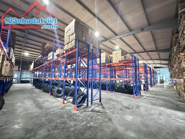 1600m kho xưởng đường Nguyễn Văn Linh cho thuê, container ra vào, xuất VAT, giá 134k/m