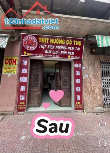 CHO THUÊ CỬA HÀNG TẦNG 1 – MẶT PHỐ 126 PHÓ ĐỨC CHÍNH Phù hợp kinh doanh đồ ăn sáng, ăn