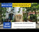 Cho thuê nhà Mặt Tiền NB Lê Trọng Tấn Q.Tân Phú 60m², 11Triệu - GẦN ĐH CÔNG THƯƠNG