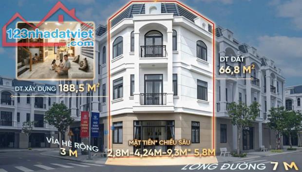 🏛️ Nhà Phố Tân Châu Âu Trung Tâm Thuận An – Sổ Hồng Riêng – Giá Từ 5 Tỷ - 2