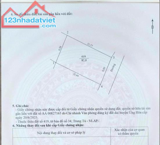CHỈ 2.75TỶ CÓ LÔ ĐẤT ĐẸP DT 82M, ĐƯỜNG THÔNG, ÔTÔ QUAY ĐẦU TẠI ĐẤT, VỊ TRÍ ĐẸP KHU VỰC CHỢ