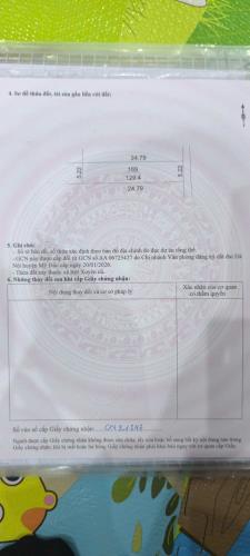 Bán lô đất 129,4m2( 5,22m*24,79m) Tại Phúc Sơn - Mỹ Đức - Hà Nội. - 1