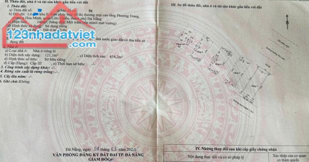 Bán SHOPHOUSE 4 tầng 2 mặt tiền đường Hoàng Thị Loan