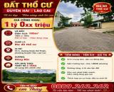 ► ĐẤT VƯỢNG KHÍ – TỔ 3 DUYÊN HẢI, TP LÀO CAI