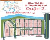 BÁN ĐẤT KHU THẾ KỶ 21. P.THẠNH MỸ LỢI.QUẬN 2.TP. THỦ ĐỨC.DT 8x20M.GIÁ 150TR/M2.