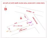 👍👍👍 Lô góc mặt đường Lê Quý Đôn- Nghi Đức sát Hưng Lộc, cách 50m là ra đường 35.