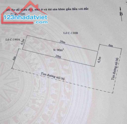 📣 ĐẤT LÔ GÓC VĂN CAO – TẶNG NHÀ 1,5 TẦNG.