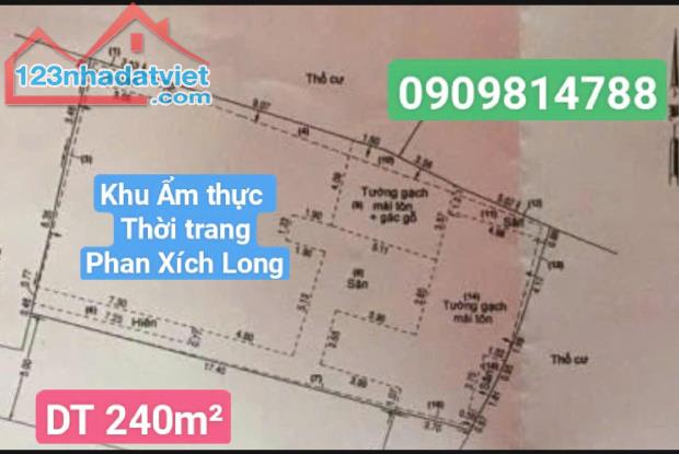 Gấp bán nhà Phú Nhuận, chỉ 110tr/m2, dt 240m2, gần MT Phan Xích Long. - 3
