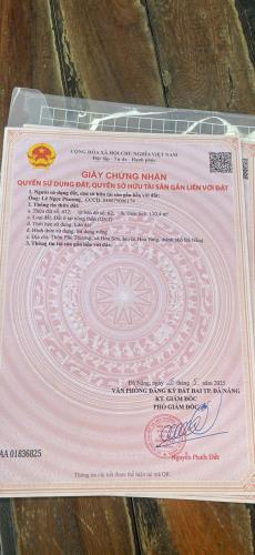 ►  BÁN ĐẤT THỔ CƯ HÒA SƠN – HÒA VANG, TP. ĐÀ NẴNG - 1