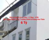 NHÀ LÔ GÓC 3 TẦNG – 4 PHÒNG NGỦ – NGANG 5,1M – GIÁ 6 TỶ