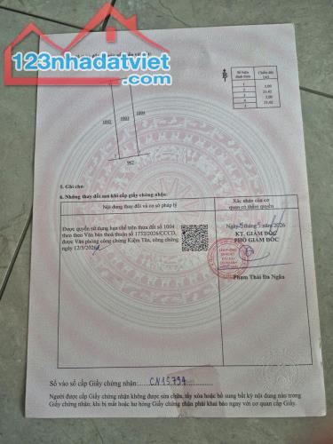 BÁN ĐẤT CHÍNH CHỦ – GIÁ ĐẦU TƯ CHỈ 530 TRIỆU - GIA KIỆM, THỐNG NHẤT, ĐỒNG NAI - 2