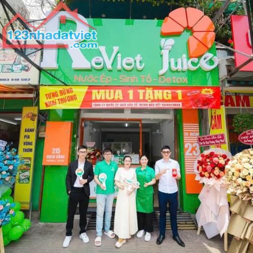SANG NHƯỢNG TOÀN BỘ CỬA HÀNG REVIET JUICE – BAO GỒM THƯƠNG HIỆU Địa chỉ: 215 Bạch Đằng, - 1