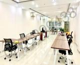 CHO THUÊ VĂN PHÒNG 68 M2 FULL BÀN GHẾ CHO 10 NGƯỜI. ĐƯỜNG PHAN CHÂU TRINH