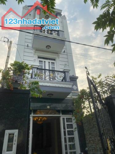 Bán nhà 4 tầng 75m2, đường Ngô Chí Quốc, Tam Bình, Thủ Đức, TP HCM, sổ hồng riêng, giá