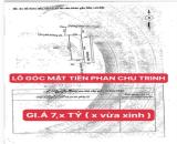 ĐẤT MẶT TIỀN PHAN CHU TRINH , ,TP HUẾ