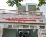 NHÀ GẦN 45M² – NGANG 4,5M – CÁCH 1 NHÀ RA MẶT TIỀN – 4 TỶ NHỈNH