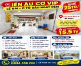 MẶT TIỀN ÂU CƠ VIP - LỀ 6M - Ô TÔ ĐẬU NGÀY ĐÊM - THUÊ 25TR/THÁNG